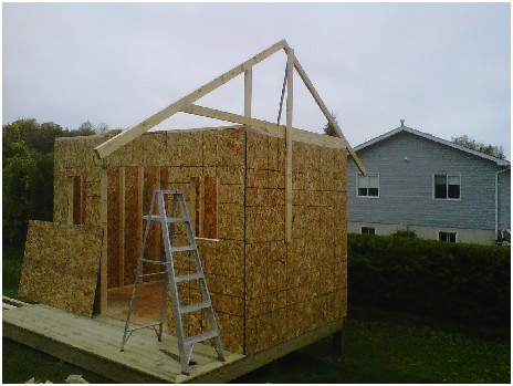 Building A Shed Roof Is Easy When You Know How.