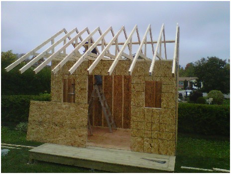 building a shed roof is easy when you know how.