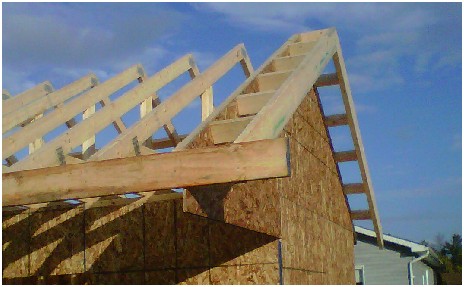 framing a modified pyramid roof without trusses - general